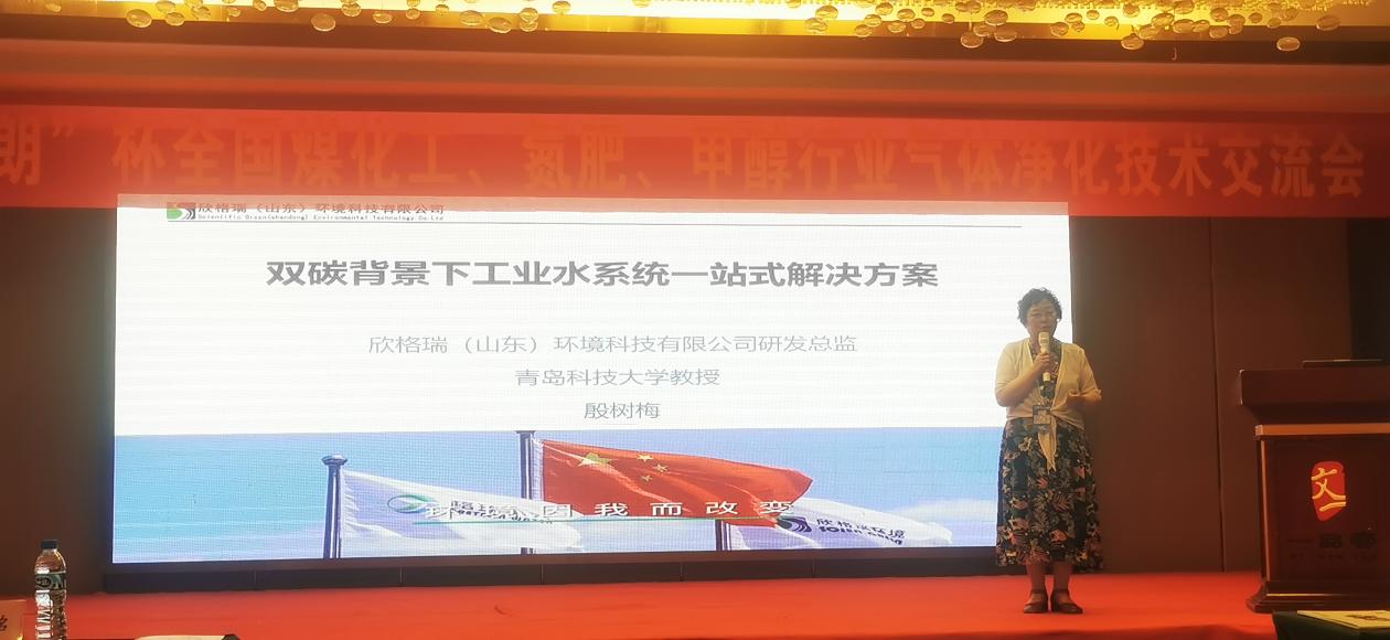 欣格瑞受邀出席“2023全國煤化工、氮肥、甲醇行業(yè)氣體凈化技術(shù)交流會”